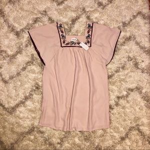 Azzelea Embroidered Shift Dress